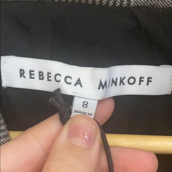 NWT Rebecca Minkoff Celia Check Blazer - Picture 10 of 12